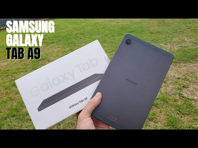 Samsung Galaxy Tab A9  Unboxing and First Impressions 