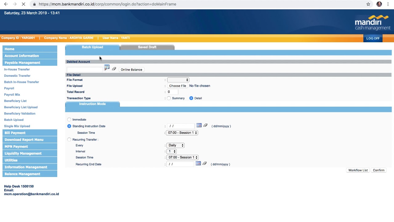 007 Batch Upload Payroll - YouTube