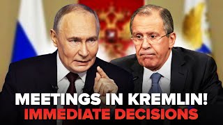 😱 Putin convened an EMERGENCY meeting! Unveiled a terrifying plan. Lavrov is shaken