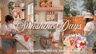 Sunshine Days 🌼🍓 Gardening, hosting, junk journaling, crafting & more !!
