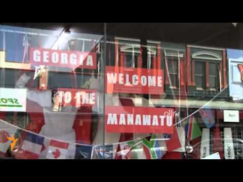 Georgian rugby team in nz