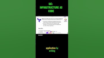 What is Infrastructure as code? #shorts #devops