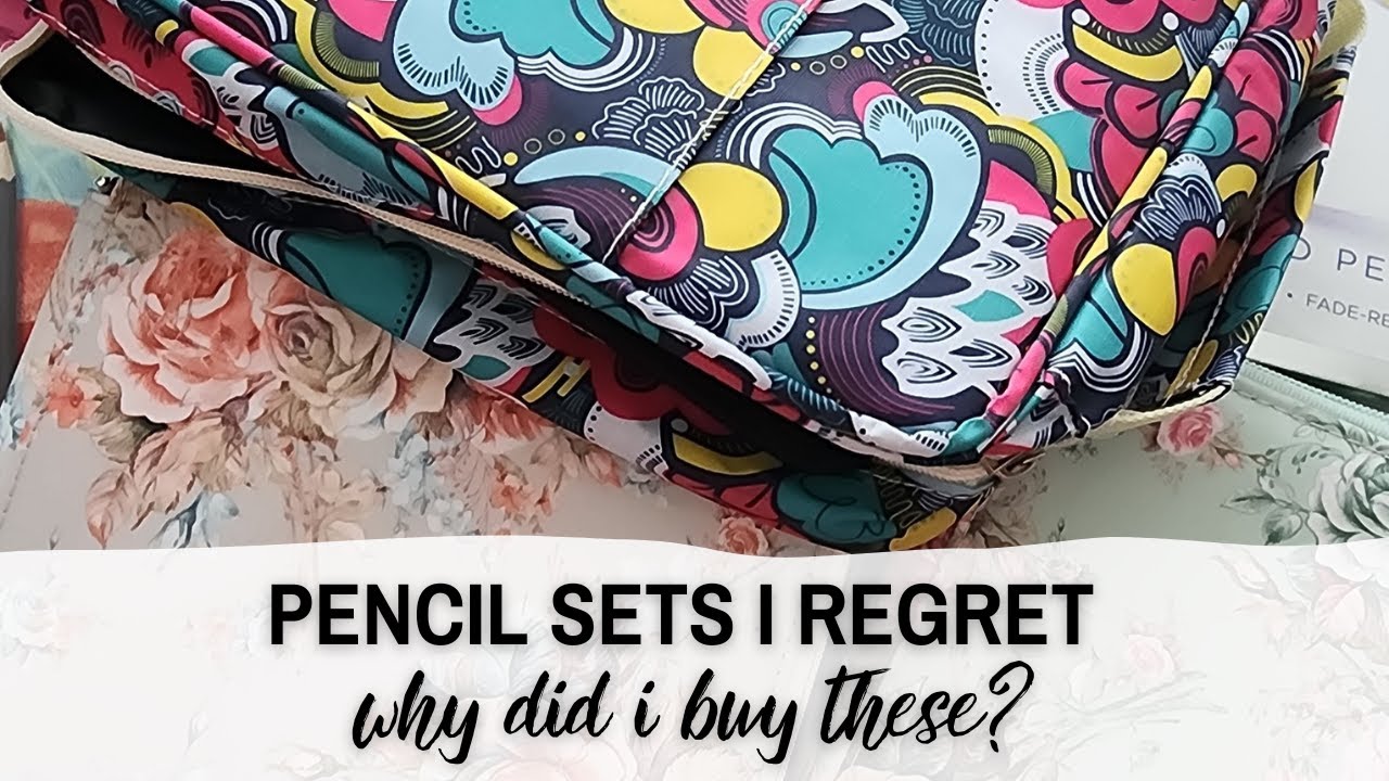 Pencil Sets I Regret Buying and Will Never Use Again -- But Now You Can!