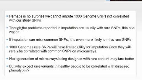 IGES 2010 Combining Next-Gen Sequencing and SNP Microarray Data