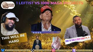 1 LEFTIST vs 1000 MAGA PROJECTS: Sparring with Santana (Early Pt. 4) Update