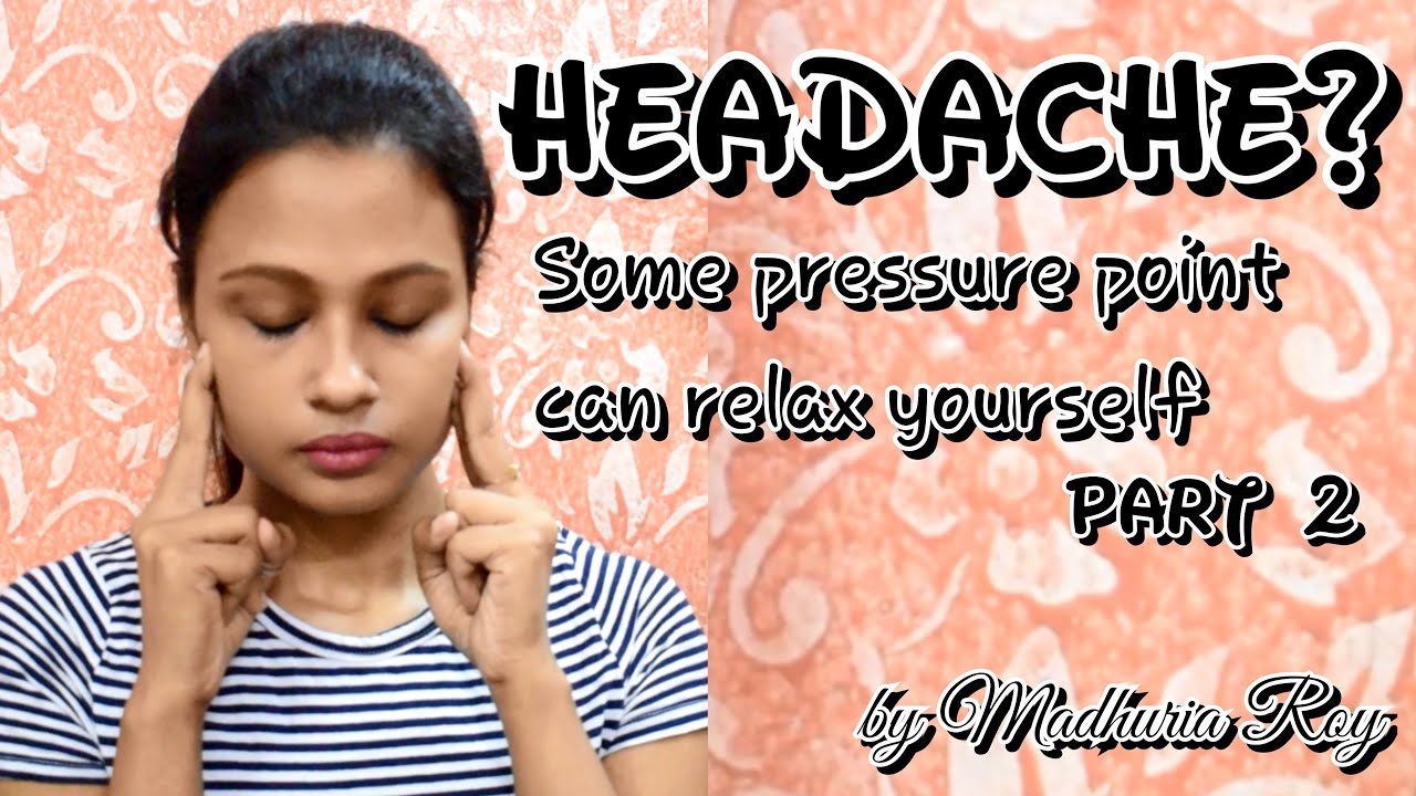 How to Relief from headache | 7 Pressure Point | Yoga | Relieve Sinus ...
