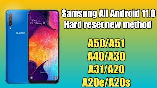 SAMSUNG Galaxy A50/A50s Hard Reset Android 11 | Samsung A50 Factory Reset/Screen Lock/PIN Lock 2022