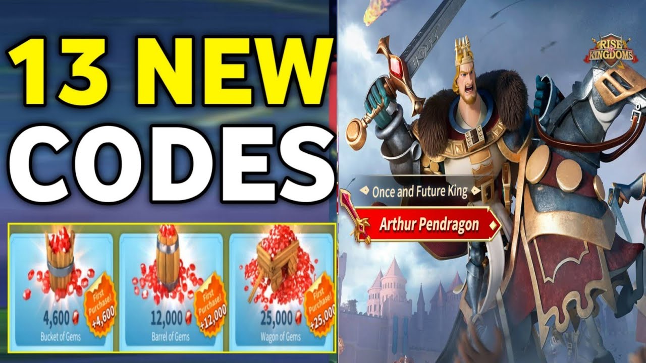 JANUARY🎊RISE OF KINGDOMS CODES 2025 - RISE OF KINGDOMS REDEEM CODES ...