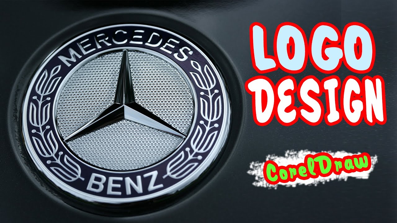 CorelDraw 2019 - Macerdes Benz Logo design Tortuial