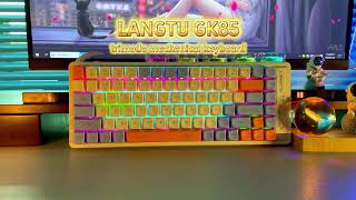 LANGTU GK65 TRI-MODE MECHANICAL GAMING KEYBOARD