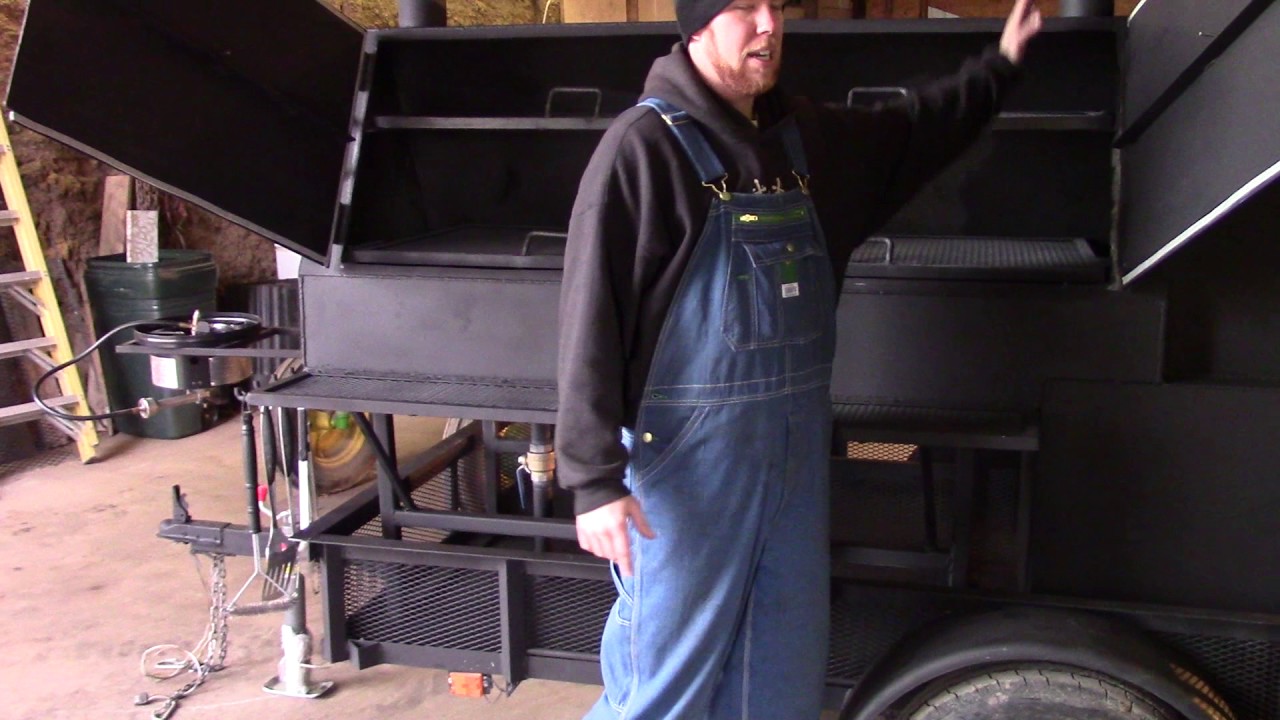 Custom Built Reverse Flow BBQ Smoker (Esther)