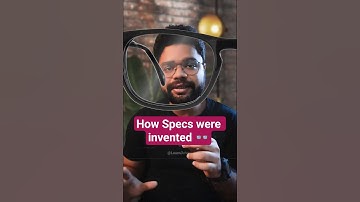 How spectacles were invented 👓