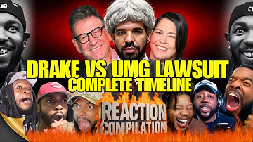 Drake VS UMG Lawsuit - Full Timeline | Reaction Compilation