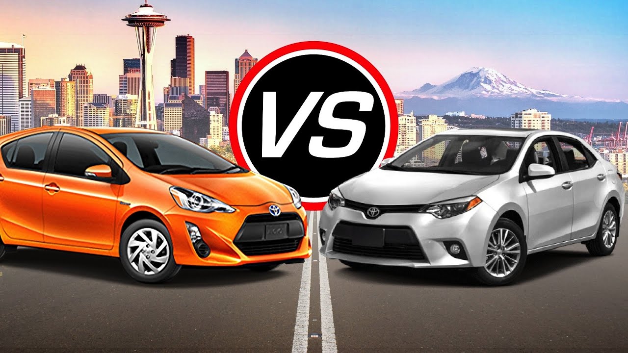 2016 Toyota Prius C Vs Corolla Spec Comparison You 2016 Toyota Prius C Vs Corolla Spec Comparison