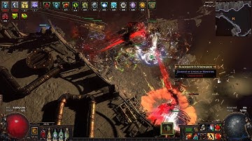 Chimera Map full clear with Flicker Strike in Metamorph League
