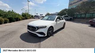 New 2027 Mercedes-Benz E 450 for sale in Knoxville Tennessee 865-777-2222 CU005