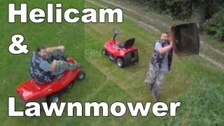Helicam supported Airfield Lawnmower