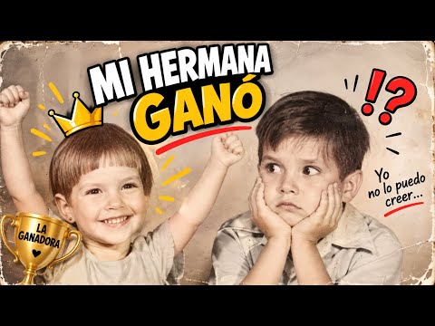 Fue traumático pero muy ocurrente la decisión de mi hermana para ganarme una pelea.