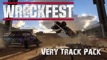 Wreckfest | The Very Track mod pack gameplay