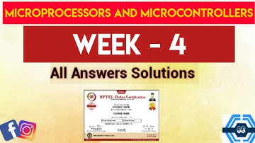 Microprocessors And Microcontrollers Week 4 Quiz Answer Solution | NPTEL 2024