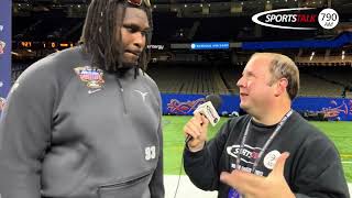 T'Vondre Sweat Previews the Texas-Washington College Football Playoff Semifinal Game