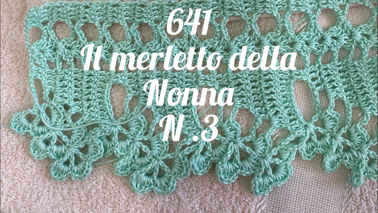 Merletto della Nonna. N 3 .Come tagliarli?