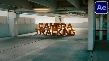 3D Text tracking in After Effects Tutorial