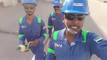 NMDC NPCC Company Abu Dhabi 🇦🇪 First day #abudhabi #dubai #npcc #shorts 