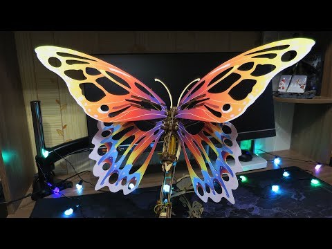 Собираю Деревянный Конструктор Ugears Бабочка