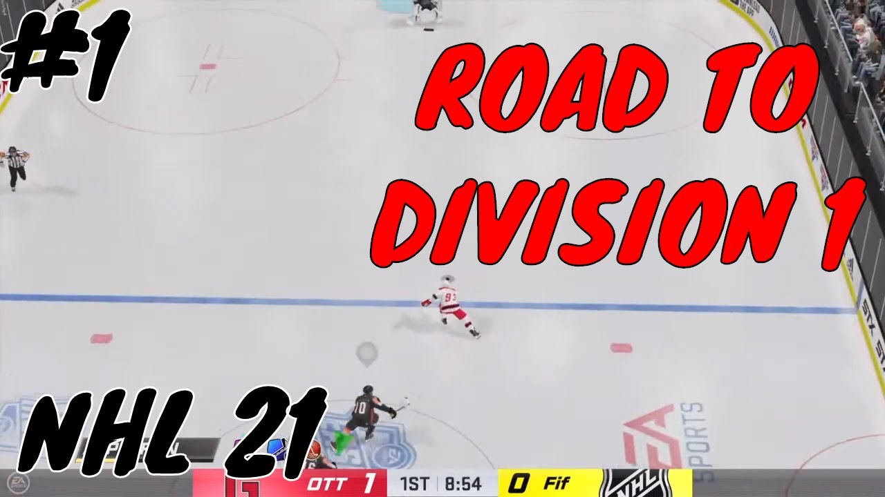 BACK AT DIVISION 10 - NHL 21 EASHL GAMEPLAY ROAD TO DIVISION 1 - EPISODE 1