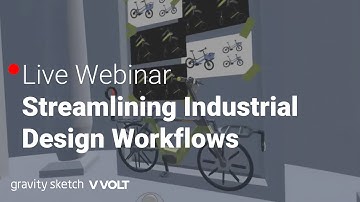 Streamlining Industrial Design Workflows using Photoshop, Gravity Sketch and Rhino3D | Live Webinar