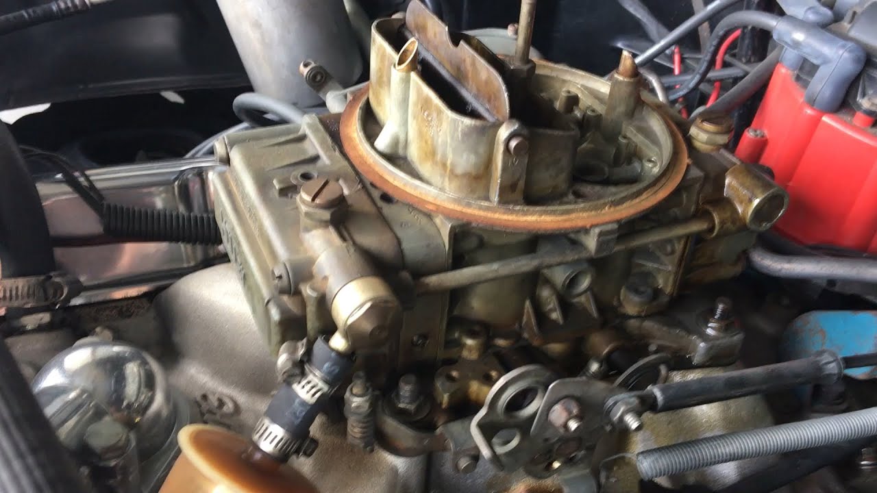 Holley Carburetor Leaks - YouTube