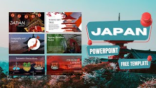 JAPAN powerpoint | TUTORIAL | [FREE TEMPLATE]