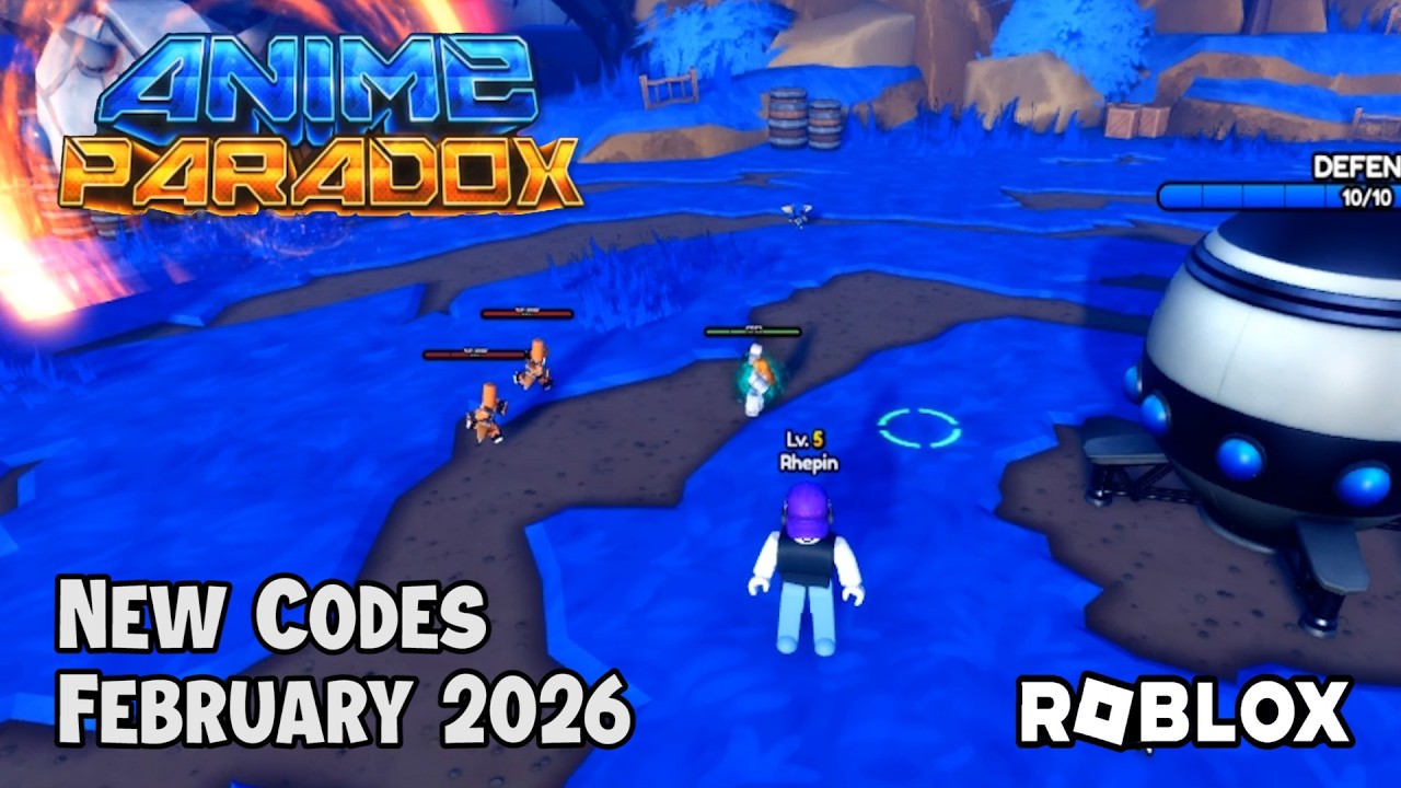 Roblox Anime Paradox New Codes February 2026 - YouTube