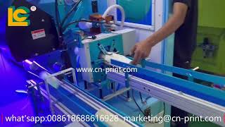 full automatic LED UV screen printing machine for paper cup