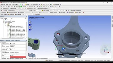 transient structural analysis on radial engine