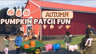 Our unplanned trip to the pumpkin patch in Orangeville,Ontario. #pumpkin #fall #ontario