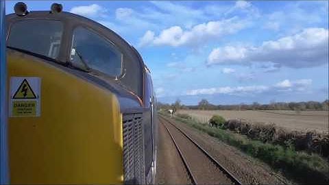 Greater Anglia Class 37 Short Set - 2P32 - 31/03/17