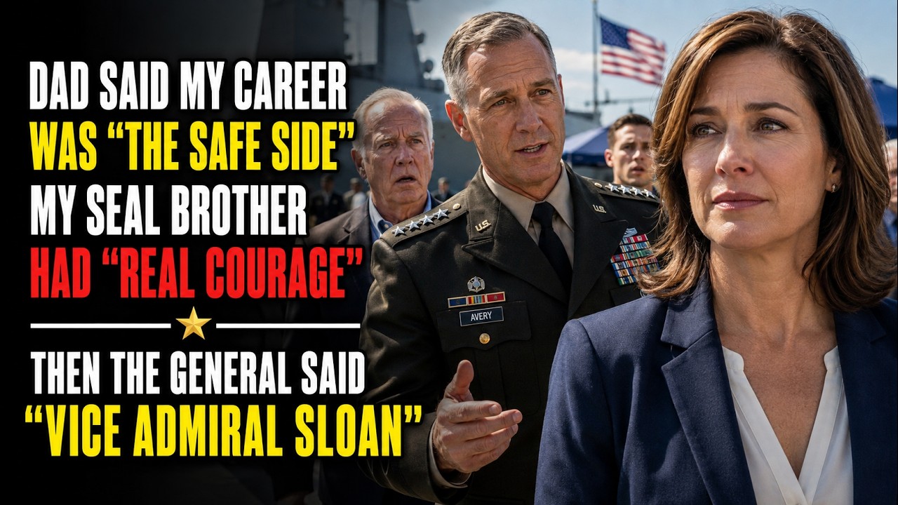 My Dad Insulted Me at My Brother’s SEAL Ceremony—Then His General Said “Vice Admiral Sloan”