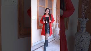 trendy winter look 2023 *Day 1 of winter #grwm #shorts #shorts #winterfashion #winter #style #haul