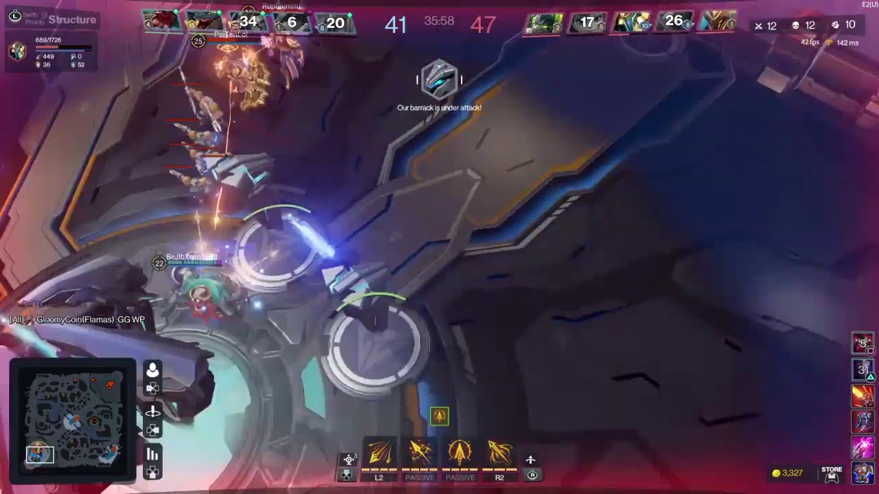 MOBA ps4 поднимаю рейтинг за apolo!