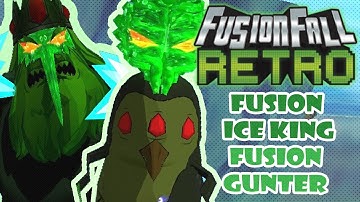FusionFall Retro - Fusion Ice King & Fusion Gunter Boss Fight