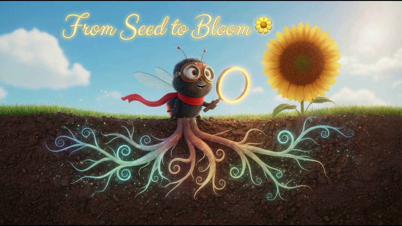 The Brave Little Seed's Big Secret! 🌱✨