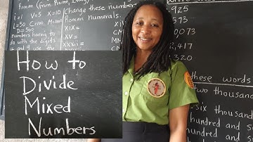 PEP Maths: Fractions: How to Divide Mixed Numbers. Grade 4 Mathematics. Primary Exit Profile