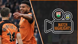 Алтринчем - Ноттс Каунти 1-0 видео