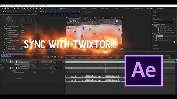 Twixtor Sync Tutorial After Effects