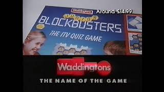 Waddingtons - Blockbusters Junior (Board Game) - 1989 Advert