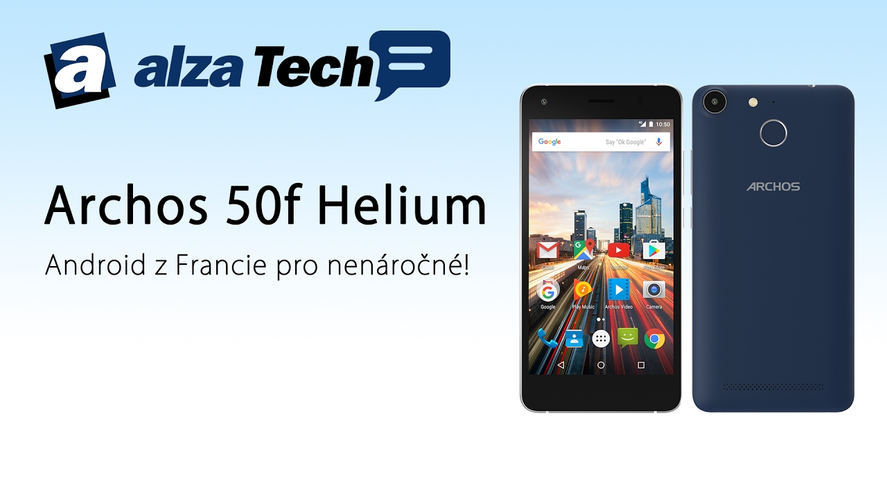 Archos 50f Helium recenze: Android z Francie pro nenáročné! - AlzaTech
