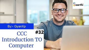 CCC Online Class #32 CCC Complete Course in Hindi | Introduction to Computer |CCC in hindi 2021 #CCC