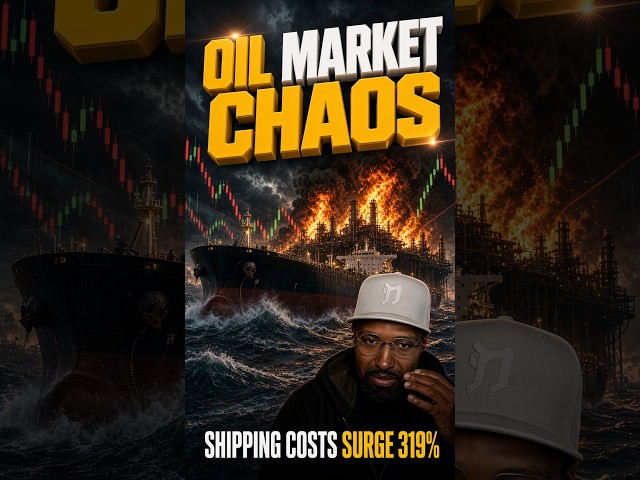 Oil Shipping Costs EXPLODE 319% in 2 Months 🛢️ #Oil #Macro #Markets